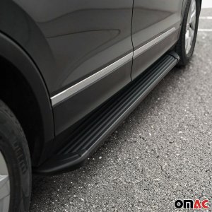 Honda CR-V Side Steps - Omac - OPA Aluminium (163) - Black - '07-'16